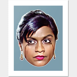 Crying Kelly Kapoor Posters and Art